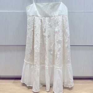 Beautiful Club Monaco White dress.